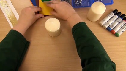 ASMR-Tutorial: Kerzen dekorieren - Oma Tana zeigt wie es geht - Sanfte Stimme, Tapping, Crinkle