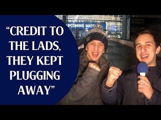 Tottenham 1 Inter Milan 0 | "Credit To The Lads, They Kept Plugging Away" | Fan Cam