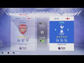 Arsenal v Tottenham | Predicted Line Up | FIFA Match Preview