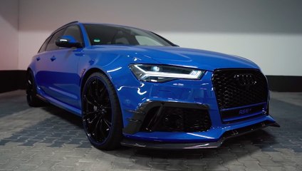 下载视频: VÍDEO: Mira este espectacular Audi RS6+ ABT Sporstline, prepara babero