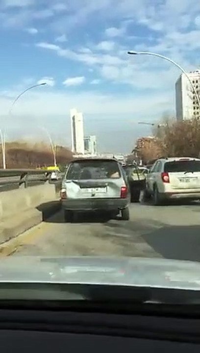 Ankara'da bu kadar da olmaz dedirten görüntü