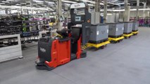 Innovative production logistics at the BMW Group - Automated tugger train