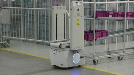 Innovative production logistics at the BMW Group - Mini Smart Transport Robot (Mini STR)