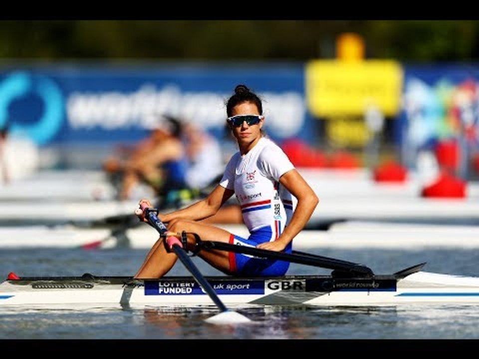 Imogen Grant talks about making a splash in her first senior World Championships