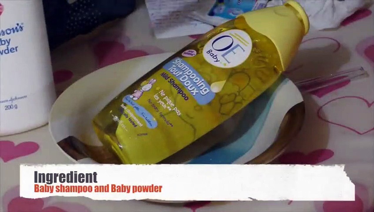 how to make slime with baby shampoo  !! No Glue, Water, Baking soda, sugar, Nail polish