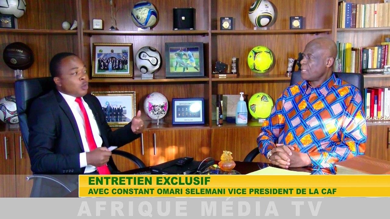 ENTRETIEN.CONSTANT OMARI SELEMANI VICE PRESIDENT DE LA CAF