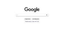 Google Changed Its Colorful Logo To Gray To Mark George H. W. Bush's Funeral