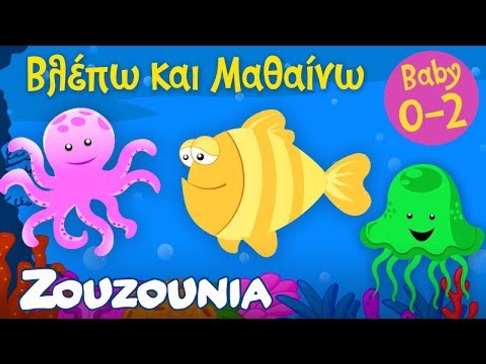 Βλέπω και Μαθαίνω #2 | Τα Zωάκια της Θάλασσας...
