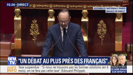 Edouard Philippe "ne craint pas le débat" sur la réforme de l'ISF
