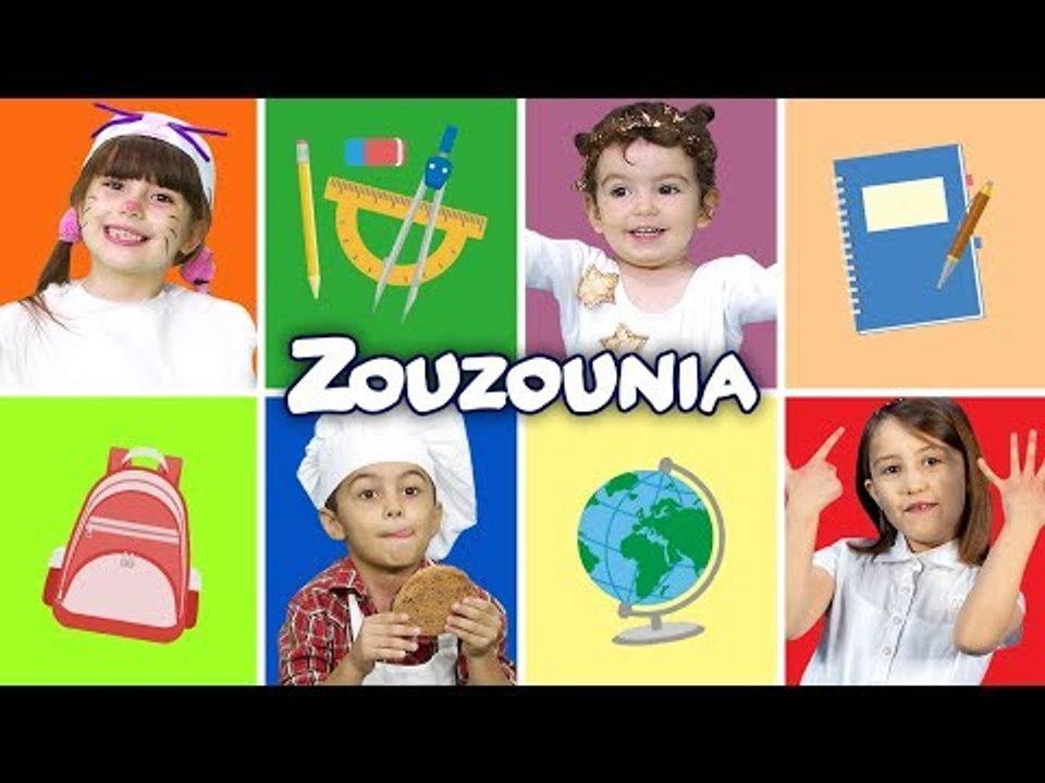 Kids Singing for Kids #8Back to School EditionΝursery Rhymes& Baby Songs by #ZouzouniaTV