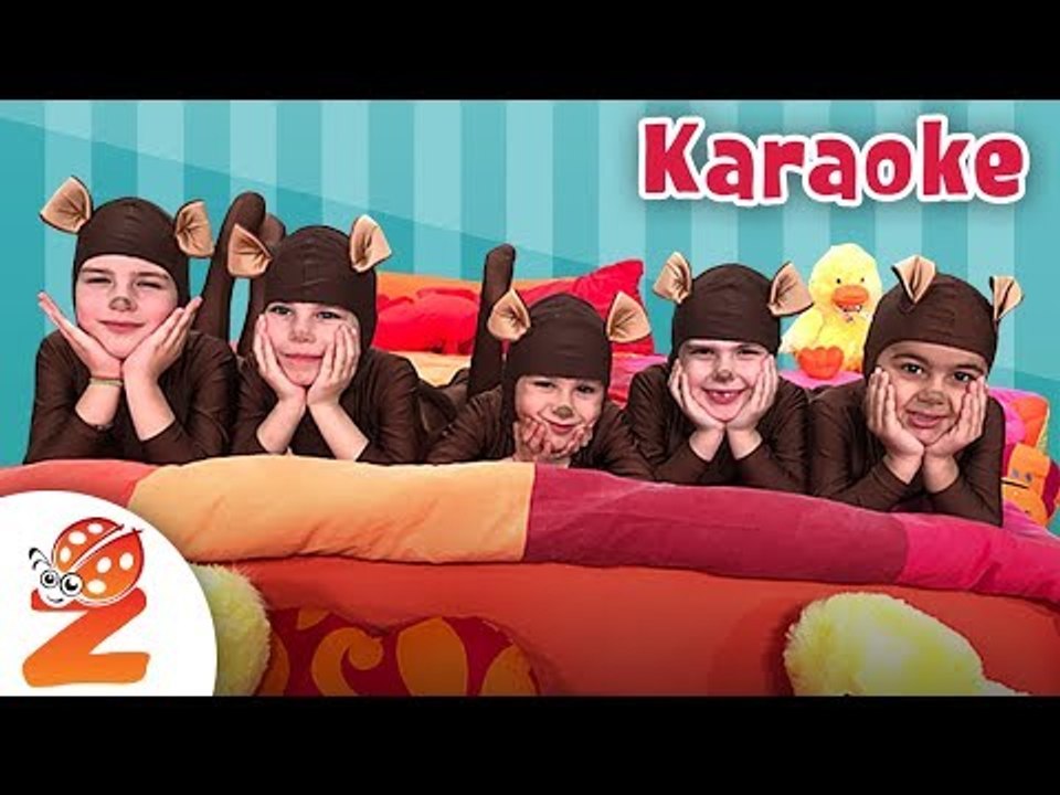 5 Little Monkeys  Karaoke Nursery Rhymes & Baby Songs by #ZouzouniaTV