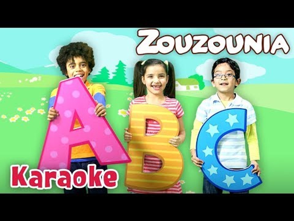 ABC (The Alphabet Song) Karaoke Nursery Rhymes & Baby Songs by #ZouzouniaTV