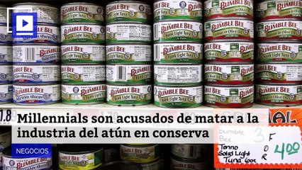 Millennials son acusados de matar a la industria del atún en conserva