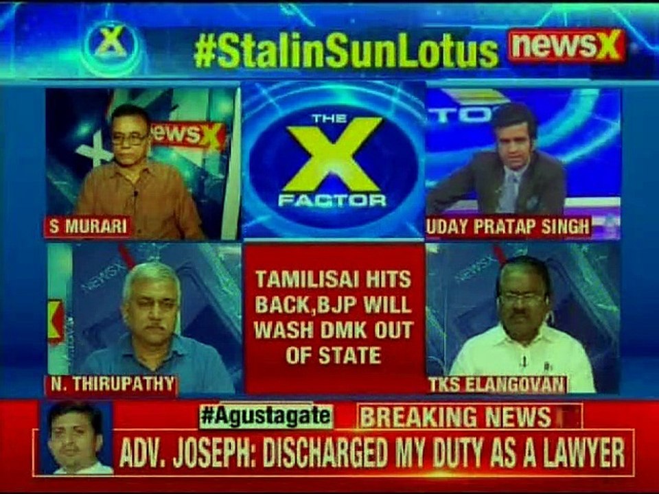 #StalinSunLotus M. K. Stalin-Tamilisai Soundararajan engaged in war of words | The X Factor