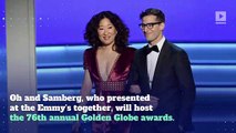 Sandra Oh and Andy Samberg to Host Golden Globes