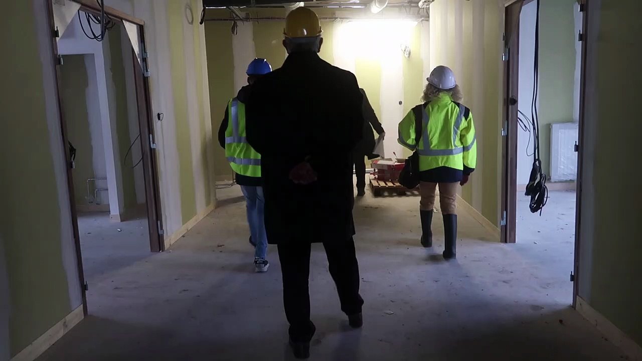 VIDEO. Joué-lès-Tours: visite du chantier du futur centre de loisirs de La Borde