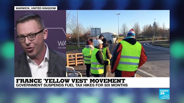 Yellow vests in France - University of Warwick's Oliver Davis explains the movement