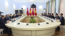 TBMM Başkanı Yıldırım, Kırgızistan Başbakanı Abılgaziyev ile görüştü - BİŞKEK