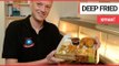 A takeaway creates deep-fried Christmas dinner | SWNS TV