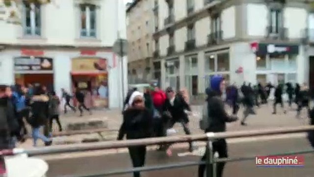 Affrontements à Jean Jaurés à Grenoble