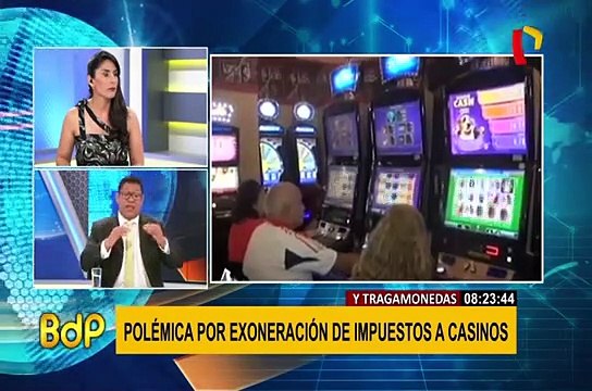 Tributarista opina sobre polémica por exoneración de impuestos a casinos y tragamonedas