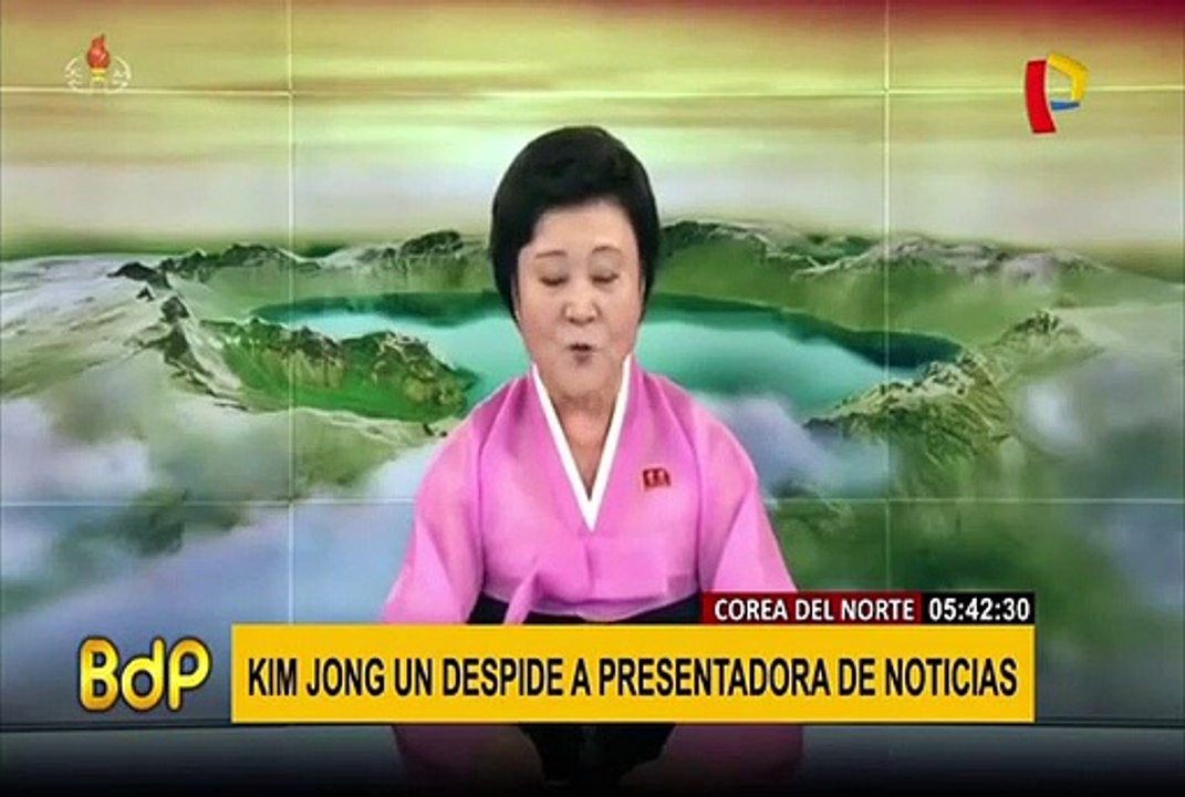 Corea del Norte: Kim Jong Un despide a histórica presentadora de noticias