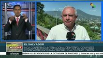 El Salvador: inicia conferencia de Interpol sobre seguridad regional