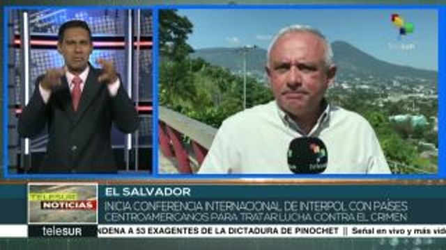 El Salvador: inicia conferencia de Interpol sobre seguridad regional