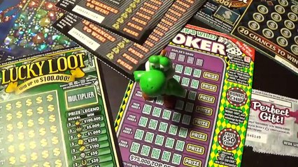 Lottery Scratch Off Tickets From Nevada Arcade Channel %26 Yoshi (1)