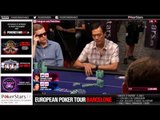 Comment jouer As Roi en table finale European Poker Tour pour 1,4 millions d'euros