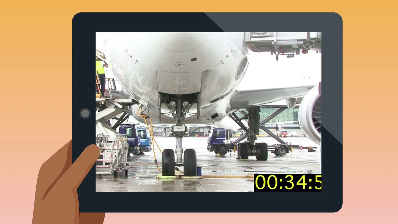 Sécurité des vols, agir ensemble au sol - Vérification de la hauteur de l'avion pendant le chargement et le déchargement