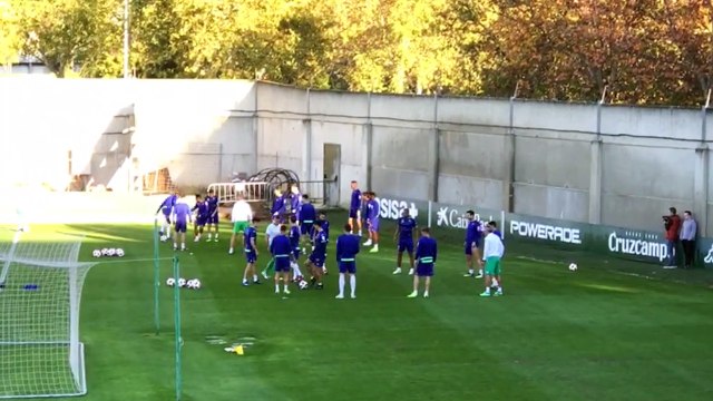 Entrenamiento del Real Betis Balompié