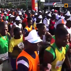 MARATHON:  La 3e édition du semi-marathon de Cocody