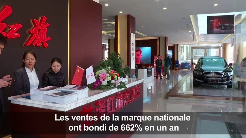 Chine: sur quatre roues, la Drapeau Rouge a le...