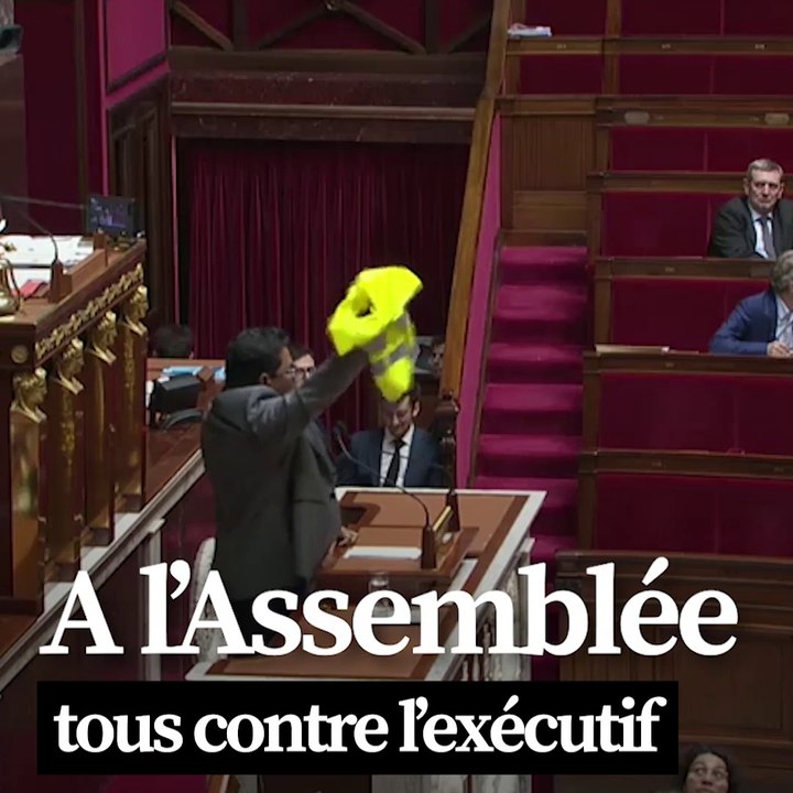 Gilets jaunes: à l'Assemblée, tous contre le gouvernement