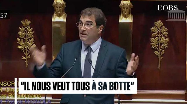 Le LR Christian Jacob n'a pas mâché ses mots contre Emmanuel Macron
