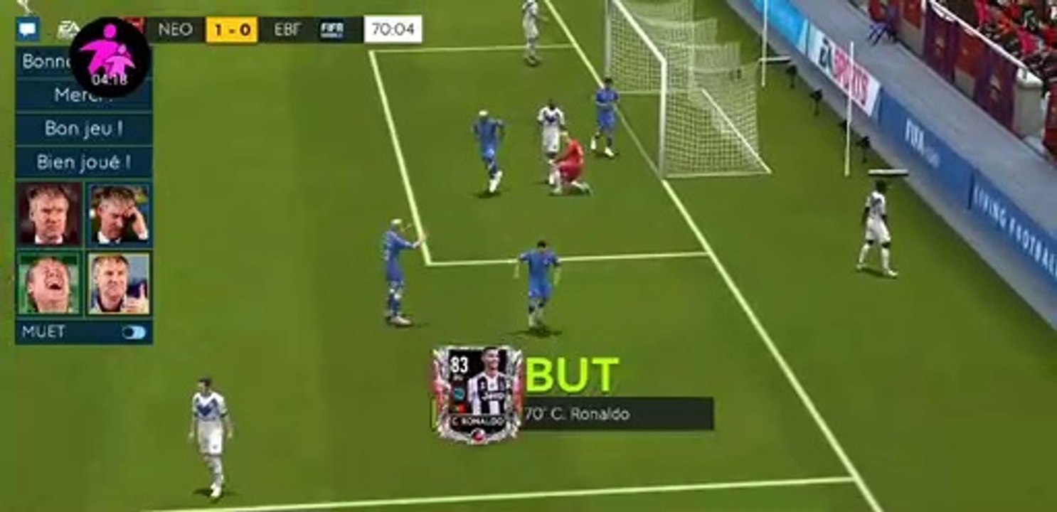 FIFA MOBILE 19 - Face-à-face #3 - Matchs Spectaculaires [FIFA MOBILE - ANDROID]