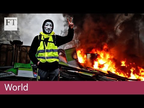 Emmanuel Macron faces crisis amid yellow-vest protests