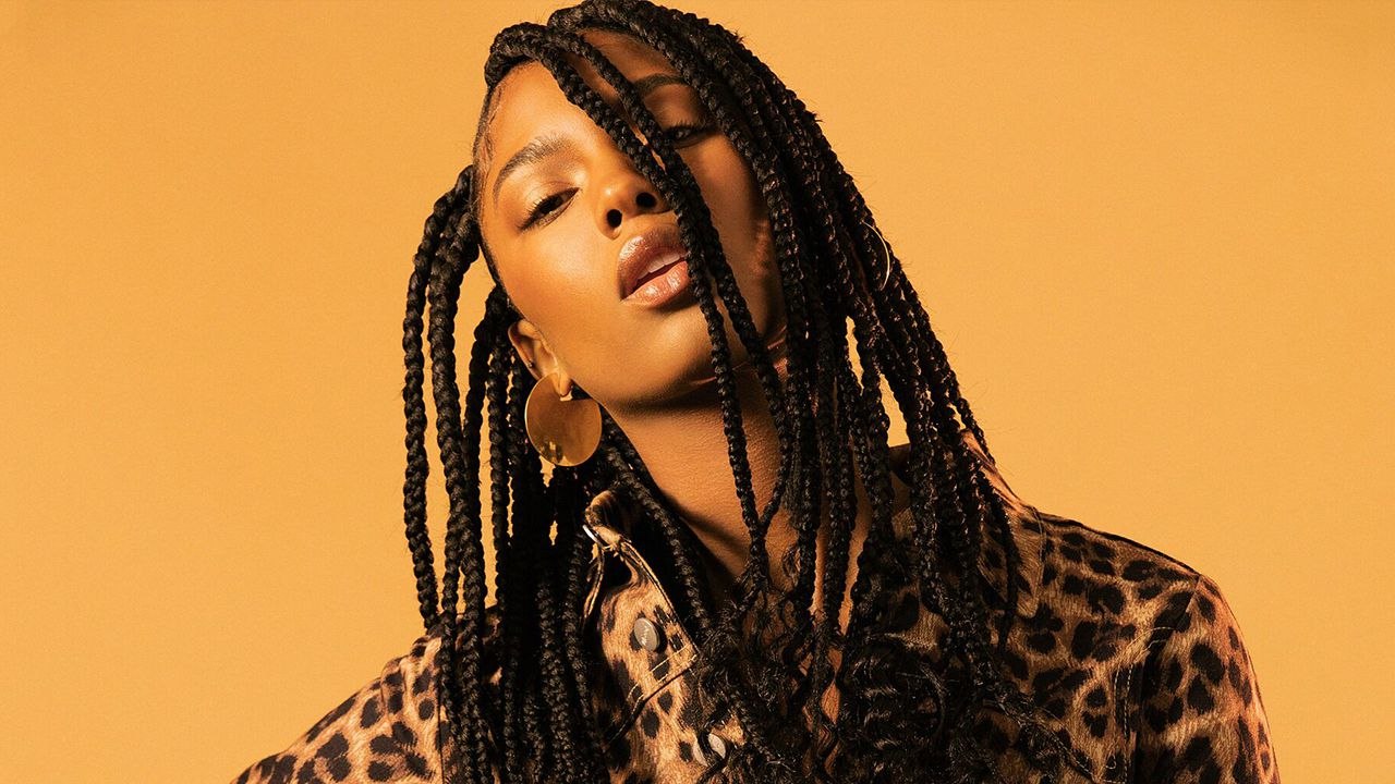 Box Braids with Wavy Ends