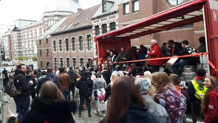 Mons : les étudiants ont fêté la Saint-Nicolas
