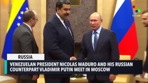 Nicolas Maduro Meets Vladimir Putin In Russia
