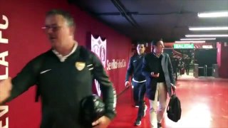 Sevilla-Villanovense: El Sevilla FC ya Está en el Ramón Sánchez Pizjuán