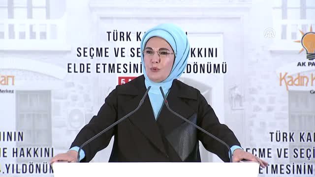 Emine Erdoğan: Kadınlarımızın Yerel Yönetimlerde Söz Sahibi Olmasını Destekliyoruz (2)