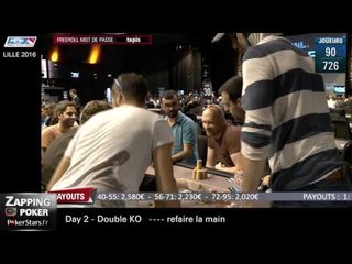 Les meilleures mains du FPS Lille Jour 2 - PokerStars.fr