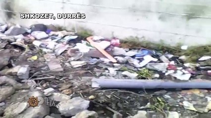Video nga Shkozeti i Durrësit, lagjja 14 është mbuluar nga plehrat
