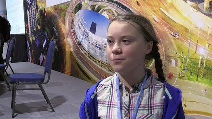 Joven sueca lleva cruzada contra el cambio climático a la COP24