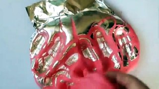 Foil Slime Mixing - Fun Satisfying ASMR # 57