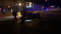 Karaman’da otomobil takla attı: 2 yaralı