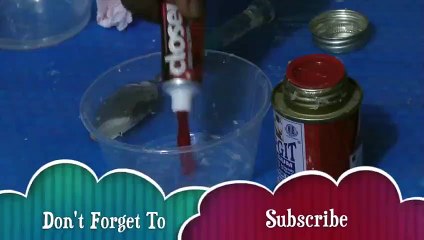 How to Make Slime with Closeup Toothpaste and Water !! Toothpaste and Water Slime only
