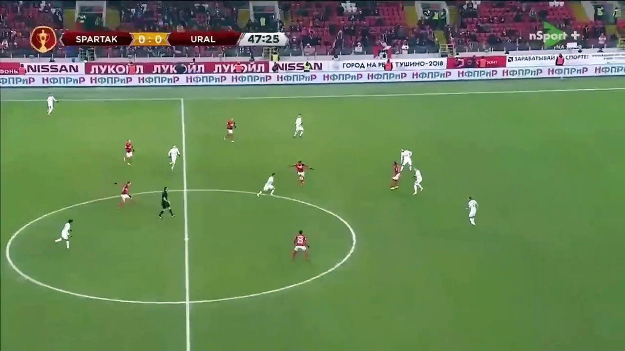 Coupe de Russie : Spartak Moscou 1 - 1 Ural (Sofiane Hanni buteur)